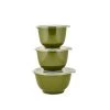 Rosti Plats, Saladiers Et Coupelles Ensemble Saladiers En Plastique Vert Olive - Lot De 3 -saladiers et coupelles Soldes ensemble saladiers en plastique vert olive lot de 3 1