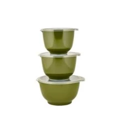 Rosti Plats, Saladiers Et Coupelles Ensemble Saladiers En Plastique Rouge - Lot De 3 -saladiers et coupelles Soldes ensemble saladiers en plastique vert olive lot de 3