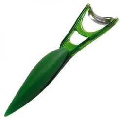Mastrad Découpe Epluche Asperges Vert Foncé Inox