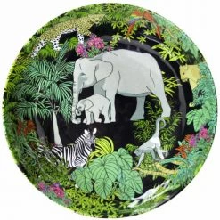 Les Jardins De La Comtesse Plats, Saladiers Et Coupelles Grand Saladier Mélamine Avec Des Motifs Jungle 31 Cm -saladiers et coupelles Soldes grand saladier melamine avec des motifs jungle 31 cm 4