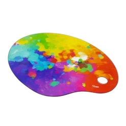 Pylones Découpe Grande Planche En Verre 39,7x31,2cm