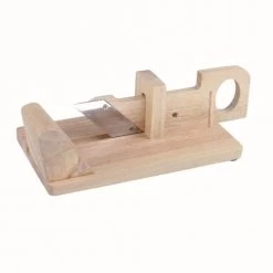 Livoo Découpe Guillotine à Saucisson En Bois Beige -saladiers et coupelles Soldes guillotine a saucisson en bois beige 2