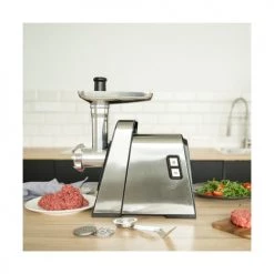 Livoo Découpe Hachoir à Viande Multifonctions En Aluminium Gris 10 Livoo Découpe Hachoir à Viande Multifonctions En Aluminium Gris -saladiers et coupelles Soldes hachoir a viande multifonctions en aluminium gris 2