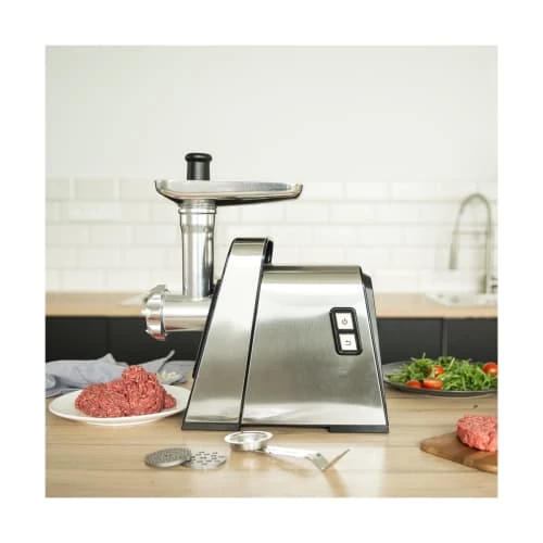 Livoo Découpe Hachoir à Viande Multifonctions En Aluminium Gris 5 Livoo Découpe Hachoir à Viande Multifonctions En Aluminium Gris – Image 3