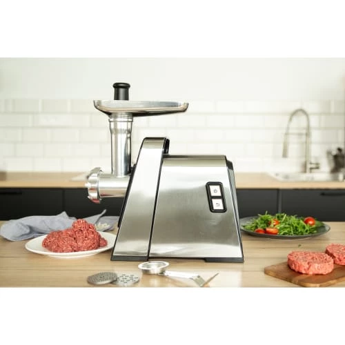 Livoo Découpe Hachoir à Viande Multifonctions En Aluminium Gris 7 Livoo Découpe Hachoir à Viande Multifonctions En Aluminium Gris – Image 5