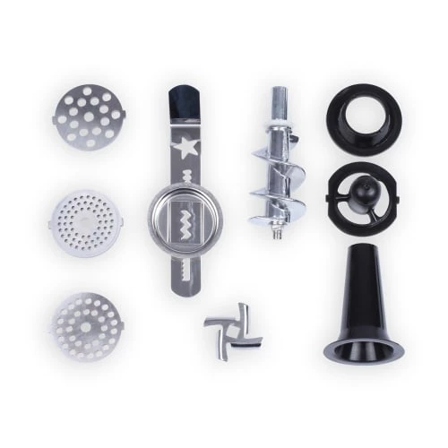 Livoo Découpe Hachoir à Viande Multifonctions En Aluminium Gris 8 Livoo Découpe Hachoir à Viande Multifonctions En Aluminium Gris – Image 6