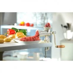 GEFU Découpe Hachoir à Viande Taille 5 En Acier Inoxydable Argent -saladiers et coupelles Soldes hachoir a viande taille 5 en acier inoxydable argent 2