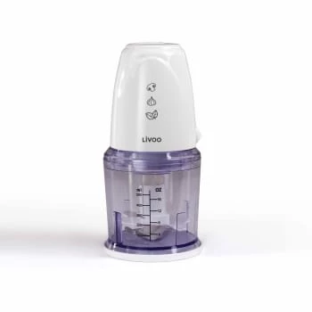 Livoo Découpe Hachoir électrique Multifonction En Acier Inoxydable Blanc 6 Livoo Découpe Hachoir électrique Multifonction En Acier Inoxydable Blanc – Image 4