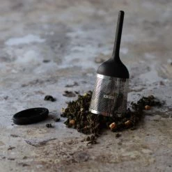 OGO Living Théières Infuseur à Thé Avec Support En Inox Et Silicone -saladiers et coupelles Soldes infuseur a the avec support en inox et silicone 4