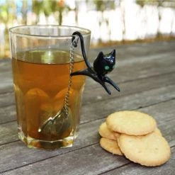 Pylones Théières Infuseur à Thé Chat -saladiers et coupelles Soldes infuseur a the chat 2