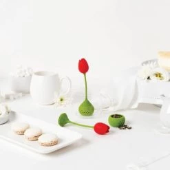 PA Design Théières Infuseur à Thé En Silicone -saladiers et coupelles Soldes infuseur a the en silicone 4