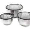 GEFU Plats, Saladiers Et Coupelles Lot De 3 Saladiers En Acier Inoxydable Argent -saladiers et coupelles Soldes lot de 3 saladiers en acier inoxydable argent