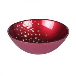 Table Passion Plats, Saladiers Et Coupelles Lot De 6 - Coupelle 16,5 Cm En Verre Rouge