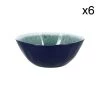 Now’s Home Plats, Saladiers Et Coupelles Lot De 6 Coupelles Bleues -saladiers et coupelles Soldes lot de 6 coupelles bleues