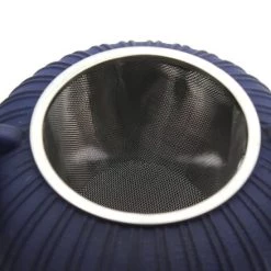 Novastyl Théières Lot Théière Et Deux Tasses En Fonte Bleue -saladiers et coupelles Soldes lot theiere et deux tasses en fonte bleue 3