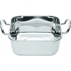 Stalgast Plats, Saladiers Et Coupelles Mini Plat à Rôtir En Inox 130 X 130 Mm