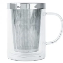 Cristel Théières Mug 0.4L En Verre