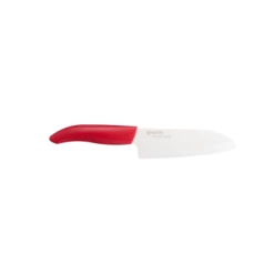 Kyocera Découpe Petit Couteau Santoku Rouge 14cm -saladiers et coupelles Soldes petit couteau santoku rouge 14cm 2