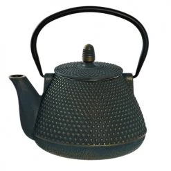 ITEM International Théières Petite Théière Japonaise Pétrole En Fonte 1L