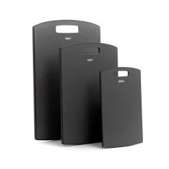 GEFU Planche à Découper 24 Cm En Plastique Noir