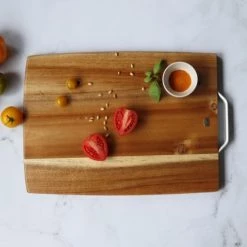 OGO Living Planche à Découper En Acacia 45 X 33 Cm -saladiers et coupelles Soldes planche a decouper en acacia 45 x 33 cm 3