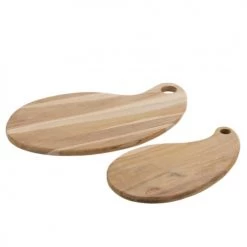 Wadiga Planche à Découper En Teck Forme Goutte 45x26,5x1,5cm -saladiers et coupelles Soldes planche a decouper en teck forme goutte 45x26 5x1 5cm 3