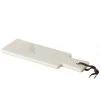Wadiga Planche à Découper Rectangulaire En Marbre Blanc 10x40x1,5cm -saladiers et coupelles Soldes planche a decouper rectangulaire en marbre blanc 10x40x1 5cm