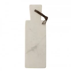 Wadiga Planche à Découper Rectangulaire En Marbre Blanc 10x40x1,5cm -saladiers et coupelles Soldes planche a decouper rectangulaire en marbre blanc 10x40x1 5cm 2