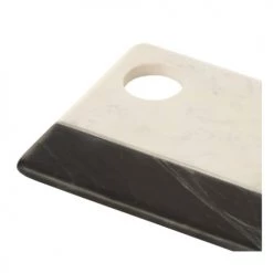 Wadiga Planche à Découper Rectangulaire En Marbre Noir Et Blanc 33x22x4,5cm -saladiers et coupelles Soldes planche a decouper rectangulaire en marbre noir et blanc 33x22x4 5cm 2