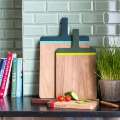 Planche à Découper Remember M Bois Naturel -saladiers et coupelles Soldes planche a decouper remember m bois naturel 1