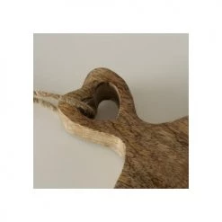 Wadiga Planche à Découper Ronde En Bois De Manguier - Diamètre 23cm -saladiers et coupelles Soldes planche a decouper ronde en bois de manguier diametre 23cm 2