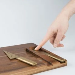 DOIY Découpe Planche à Fromage 37x23cm -saladiers et coupelles Soldes planche a fromage 37x23cm 5