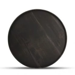 Salt&Pepper Plats, Saladiers Et Coupelles Planche à Servir Bois Noir Ø 35cm -saladiers et coupelles Soldes planche a servir bois noir oe 35cm 2