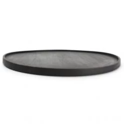 Salt&Pepper Plats, Saladiers Et Coupelles Planche à Servir Bois Noir Ø 35cm -saladiers et coupelles Soldes planche a servir bois noir oe 35cm 3