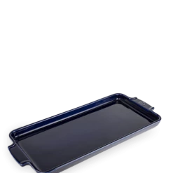 Peugeot Saveurs Plats Apéritif Et Accessoires Plaque Apéritifs Et Mignardises En Céramique Bleue 40cm