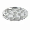 Roger Orfevre Plats, Saladiers Et Coupelles Plat 12 Escargots Inox 19.5 Cm Argent -saladiers et coupelles Soldes plat 12 escargots inox 19 5 cm argent