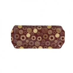 Table Passion Plats, Saladiers Et Coupelles Plat à Cake 36 Cm En Verre Rouge