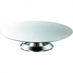 Stalgast Plats, Saladiers Et Coupelles Plat à Gâteau Sur Pied Base Rotative ø 300 Mm