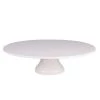 Table Passion Plats, Saladiers Et Coupelles Plat à Tarte Sur Pied 33 Cm En Porcelaine Blanc -saladiers et coupelles Soldes plat a tarte sur pied 33 cm en porcelaine blanc