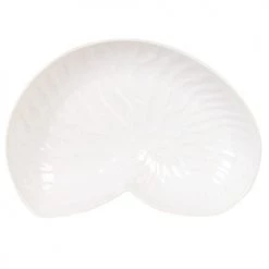 Maisons Du Monde Plats, Saladiers Et Coupelles Plat Coquillage En Grès Blanc -saladiers et coupelles Soldes plat coquillage en gres blanc 1000 10 39 224801 2