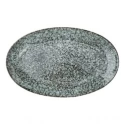 Madam Stoltz Plats, Saladiers Et Coupelles Plat De Service En Céramique Bleu-vert