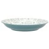 Maisons Du Monde Plats, Saladiers Et Coupelles Plat En Grès Blanc à Motifs Bleus Et Gris -saladiers et coupelles Soldes plat en gres blanc a motifs bleus et gris 1000 15 21 212770 1
