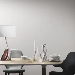 Georg Jensen Plats Apéritif Et Accessoires Plat En Porcelaine Blanche D21cm -saladiers et coupelles Soldes plat en porcelaine blanche d21cm 4