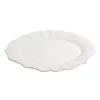 Maisons Du Monde Vaisselle De Noël Plat Ovale En Faïence Blanche -saladiers et coupelles Soldes plat ovale en faience blanche 1000 9 6 132354 4