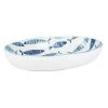 Maisons Du Monde Plats, Saladiers Et Coupelles Plat Ovale En Faïence Blanche Motifs Poissons Bleus -saladiers et coupelles Soldes plat ovale en faience blanche motifs poissons bleus 1000 13 34 205526 1
