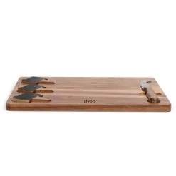 Livoo Plats, Saladiers Et Coupelles Plateau à Fromage En Acacia En Bois Marron -saladiers et coupelles Soldes plateau a fromage en acacia en bois marron 2