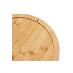 Kela Plats, Saladiers Et Coupelles Plateau à Fromage Rond Bambou Et Cloche En Verre 24x15,5cm -saladiers et coupelles Soldes plateau a fromage rond bambou et cloche en verre 24x15 5cm 3