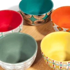 Maisons Du Monde Plats Apéritif Et Accessoires Plateau Apéritif En Faïence Multicolore 9 Maisons Du Monde Plats Apéritif Et Accessoires Plateau Apéritif En Faïence Multicolore -saladiers et coupelles Soldes plateau aperitif en faience multicolore 1000 6 9 170159 3