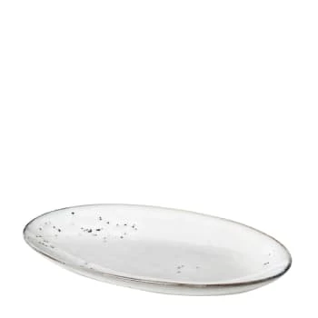 Broste Copenhagen Plats, Saladiers Et Coupelles Plateau De Service Céramique Gris 13,6x22cm 4 Broste Copenhagen Plats, Saladiers Et Coupelles Plateau De Service Céramique Gris 13,6x22cm – Image 2