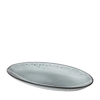 Broste Copenhagen Plats, Saladiers Et Coupelles Plateau De Service Céramique Gris 13,6x22cm 5 Broste Copenhagen Plats, Saladiers Et Coupelles Plateau De Service Céramique Gris 13,6x22cm – Image 3